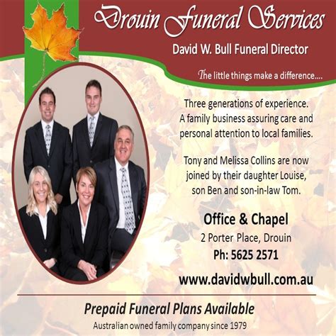 Lampards Rd. . Warragul funeral notices